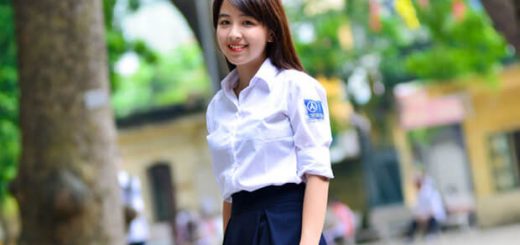 anh girl xinh hoc sinh cap 3 rang khenh 520x245 - Phân tích tác phẩm Đời Thừa của Nam Cao lớp 11